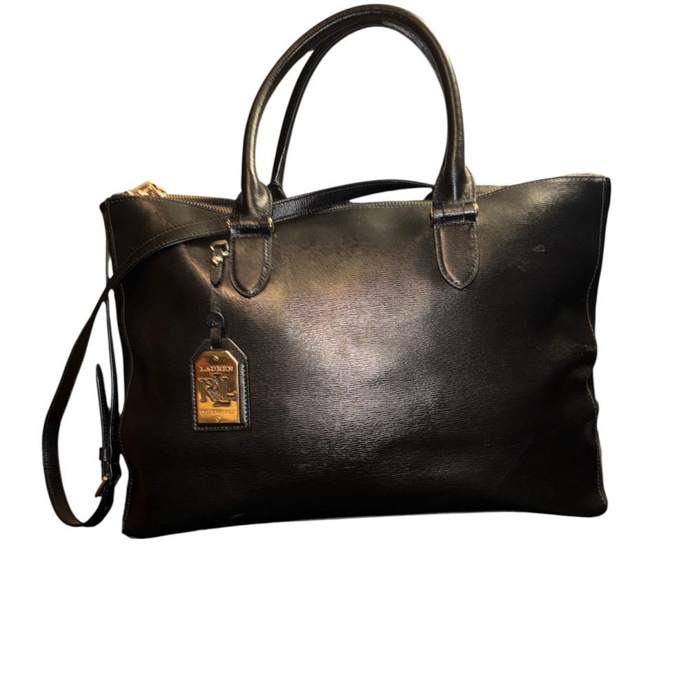 Lauren Ralph Lauren Newbury Leather Satchel